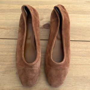 Maryam Nassir Zadeh Brown Suede Pumps Size 40